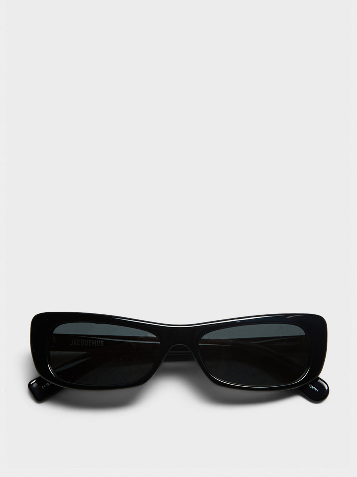 Capri Sunglasses in Black, Yellow Gold and Grey