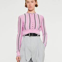 Jacquemus - Le Cardigan Spiaggia in Multi-Pink