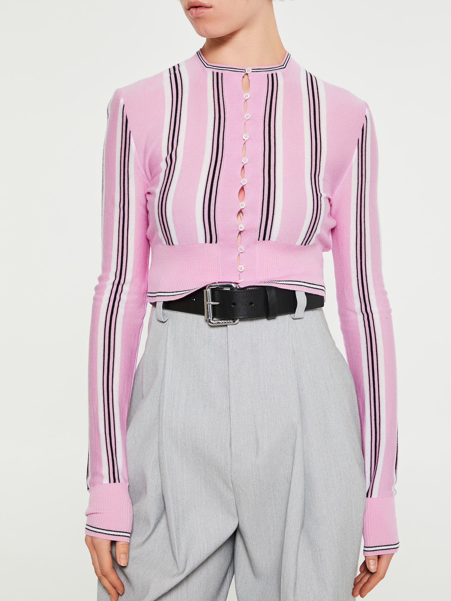 Jacquemus - Le Cardigan Spiaggia in Multi-Pink