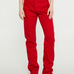 Jacquemus - Le De-Nîmes Droit Pants in Red