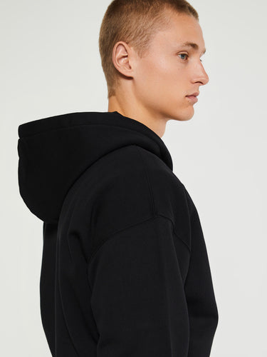 Jacquemus - Le Hoodie Zip Gros Grain in Black