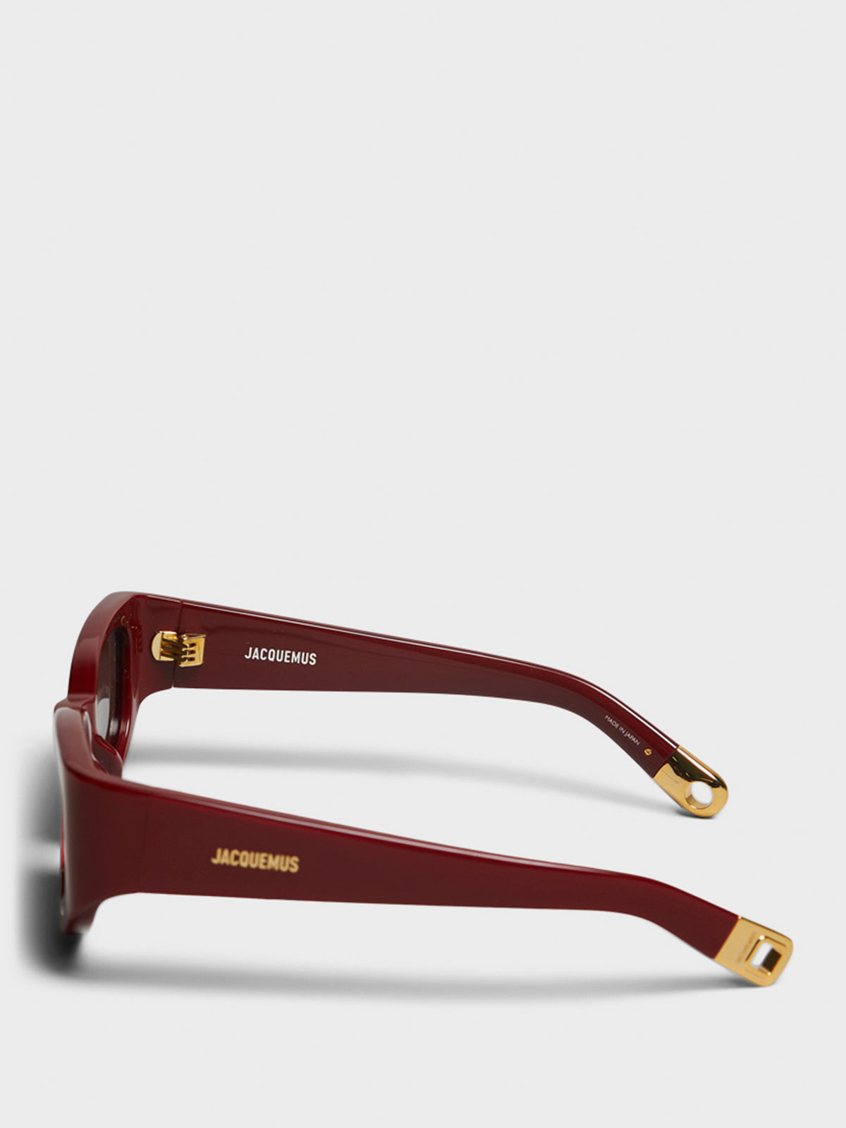 Gala Sunglasses in Burgundy, Yellow Gold and Grey