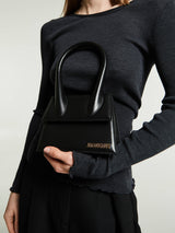 Jacquemus - Le Chiquito Moyen Bag in Black