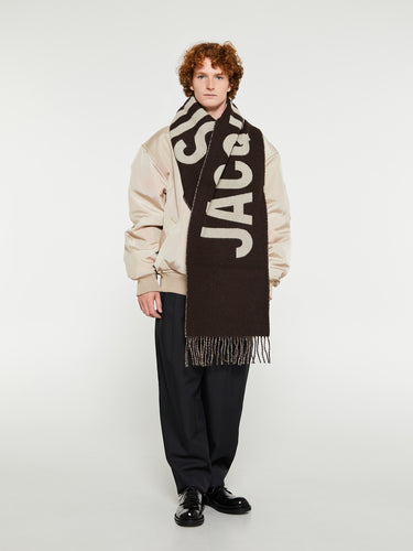 Jacquemus - L'echarpe Jacquemus Scarf in Multi Brown