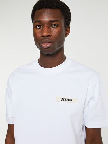 Jacquemus - Le T-Shirt Gros Grain T-Shirt in White