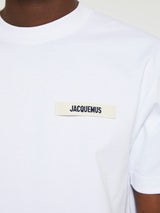 Jacquemus - Le T-Shirt Gros Grain T-Shirt in White