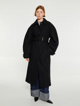 Jacquemus - Le Manteau Bari Coat in Black