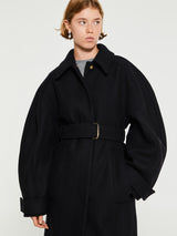 Jacquemus - Le Manteau Bari Coat in Black