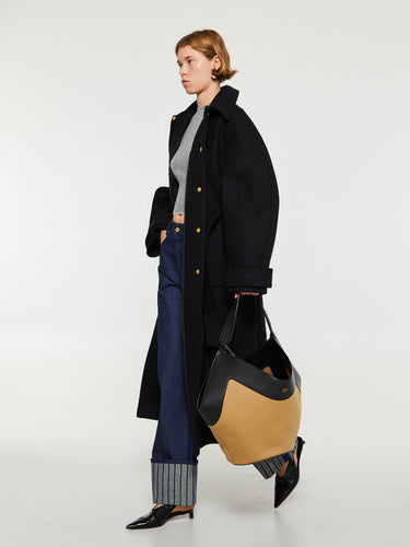 Jacquemus - Le Manteau Bari Coat in Black