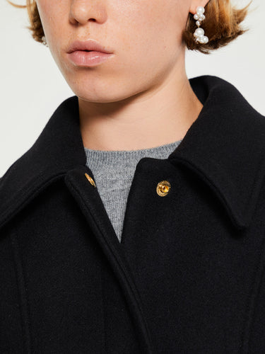 Jacquemus - Le Manteau Bari Coat in Black