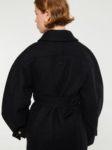 Jacquemus - Le Manteau Bari Coat in Black