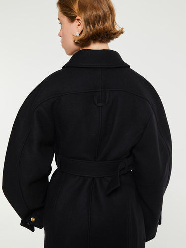 Jacquemus - Le Manteau Bari Coat in Black