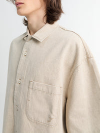 Jacquemus - La Chemise Paysan De-Nime in Light Beige