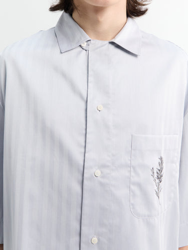 Jacquemus - La Chemise Cardigan in Rosemary Light Blue/BLA