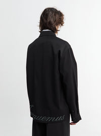 Jacquemus - La Chemise Mecano in Black