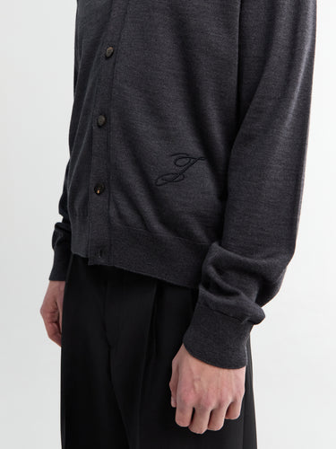 Jacquemus - Le Cardigan J in Dark Grey