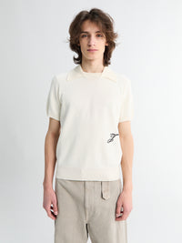 Jacquemus - Le Polo Maille J in Off-White