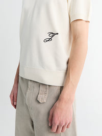 Jacquemus - Le Polo Maille J in Off-White