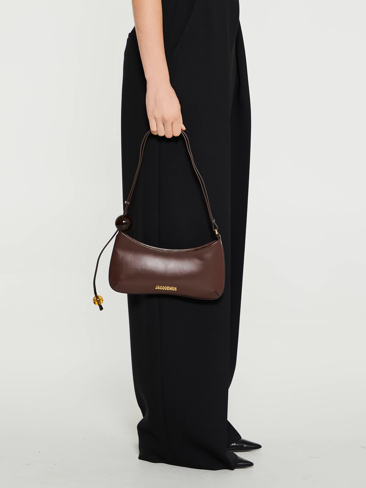 Jacquemus - Le Bisou Perle Bag in Medium Brown