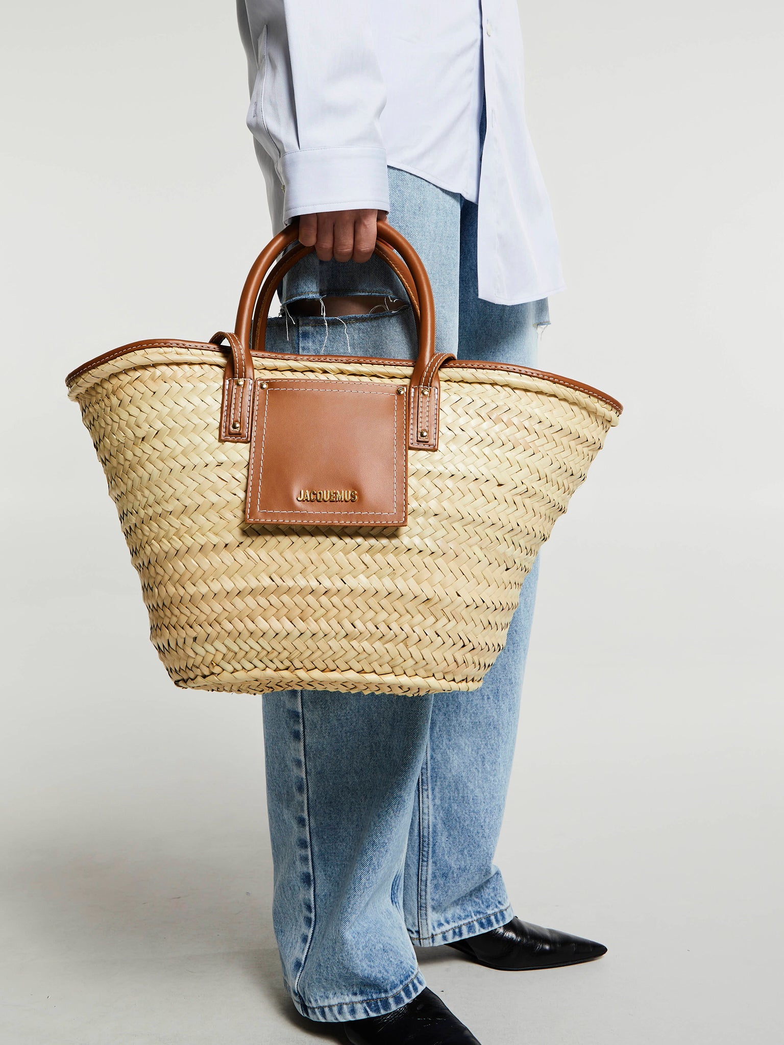 Jacquemus - Le Panier Soli Bag in Light Brown