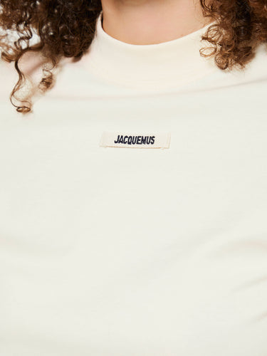 Jacquemus - The Gros Grain Long-Sleeve T-Shirt in Light Beige