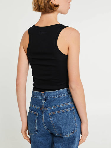 Jacquemus - Le Body Gros Grain Top in Black