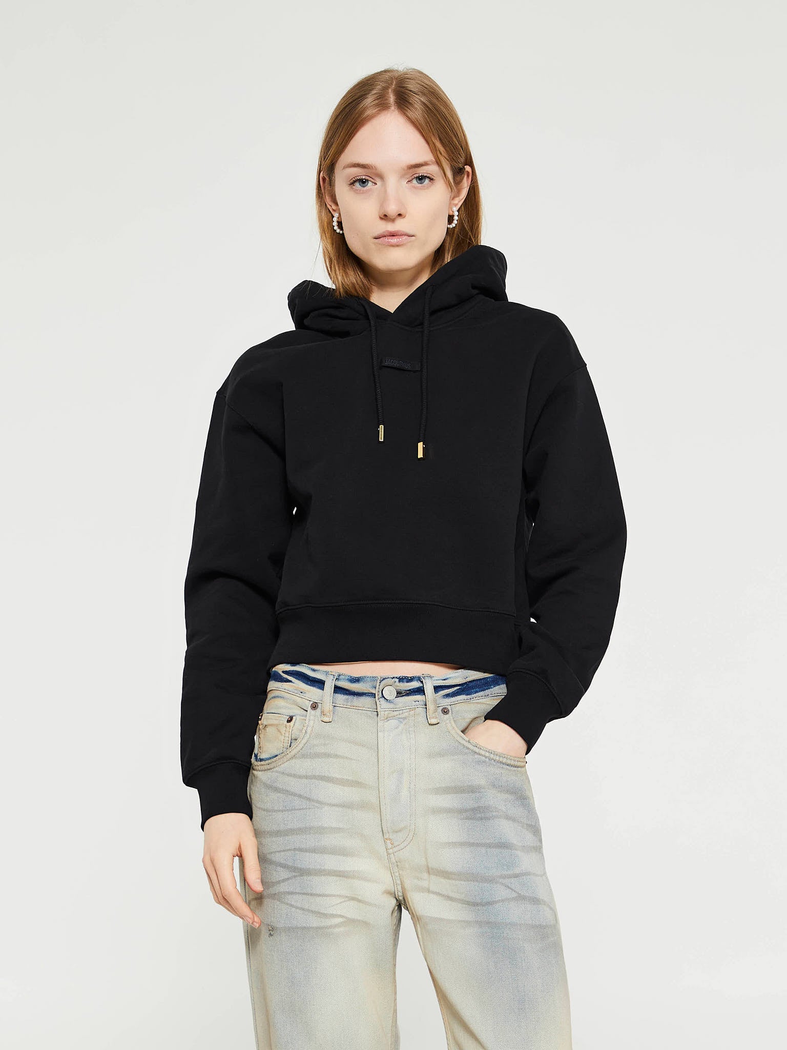 Jacquemus - Le Hoodie Gros Grain in Black