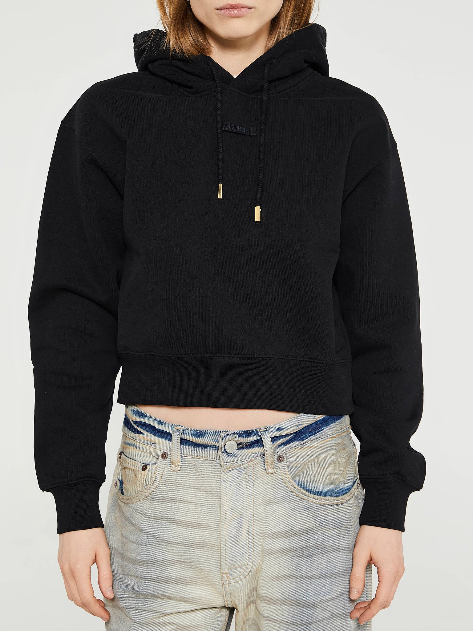 Jacquemus - Le Hoodie Gros Grain in Black