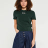 Jacquemus - Le T-Shirt Gros Grain in Dark Green