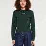 Jacquemus - The Gros Grain Long-Sleeve T-Shirt in Dark Green