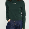 Jacquemus - The Gros Grain Long-Sleeve T-Shirt in Dark Green