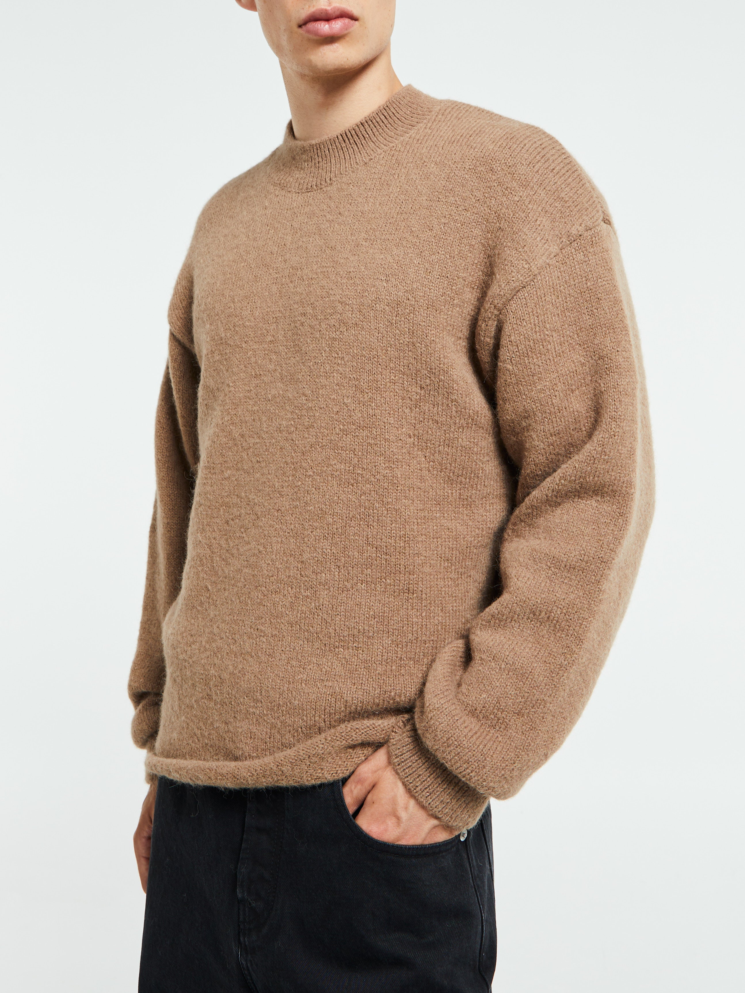 Jacquemus - Le Pull Jacquemus in Light Brown