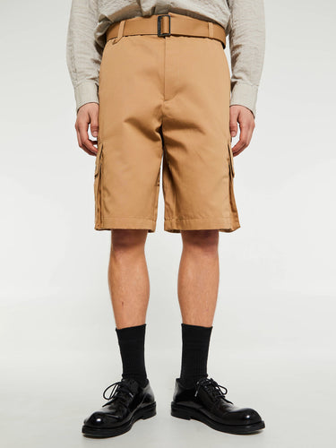 Jacquemus - Le Cargo Bermuda Shorts in Camel
