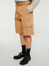 Jacquemus - Le Cargo Bermuda Shorts in Camel