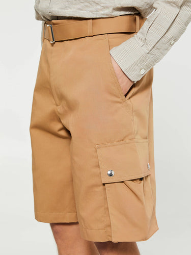 Jacquemus - Le Cargo Bermuda Shorts in Camel