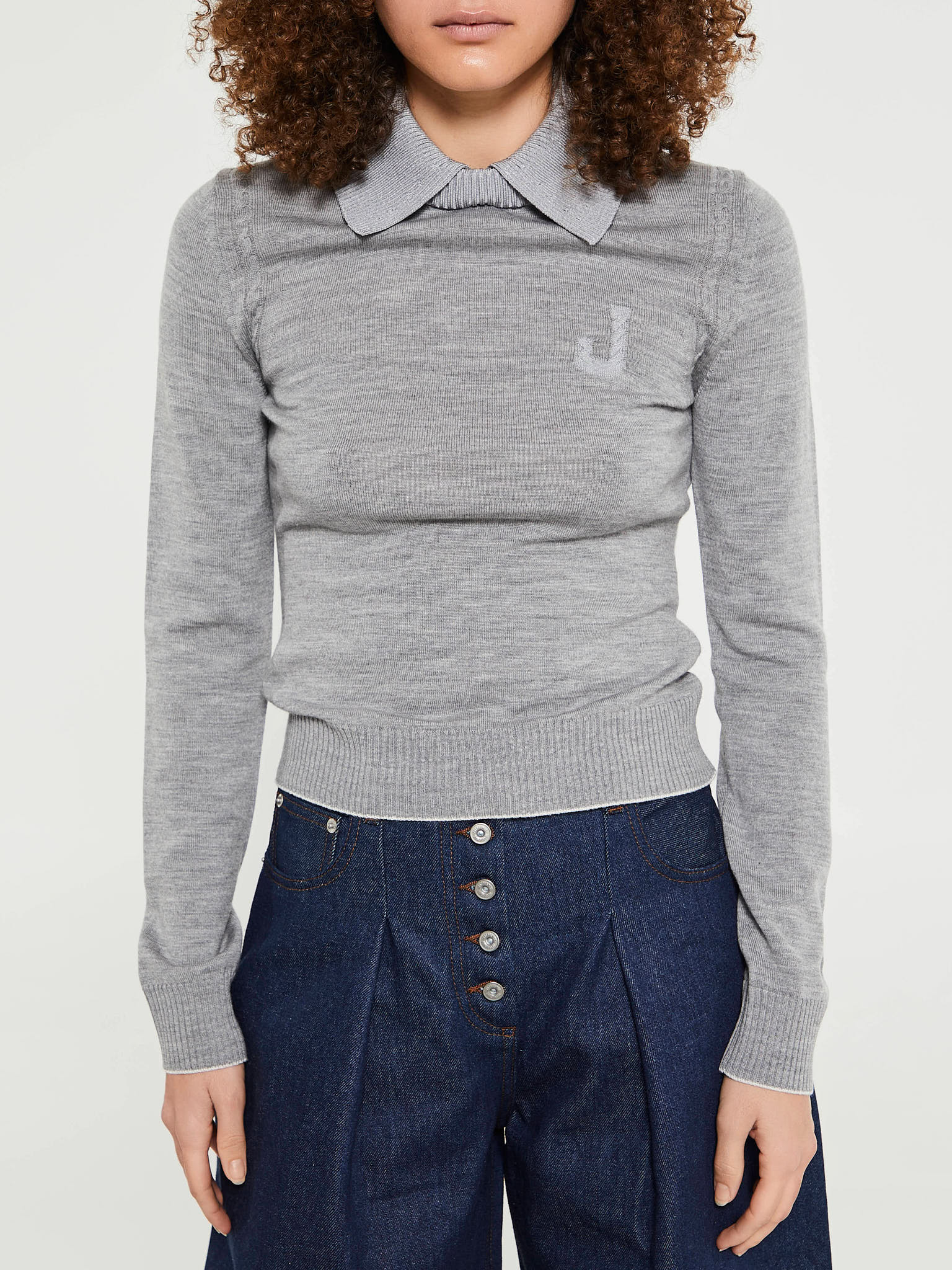 Jacquemus - La Maille Tricot Knit in Grey