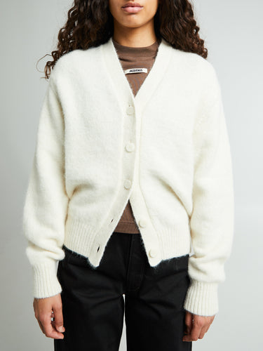 Jacquemus - Le Cardigan Jacquemus in Light Beige