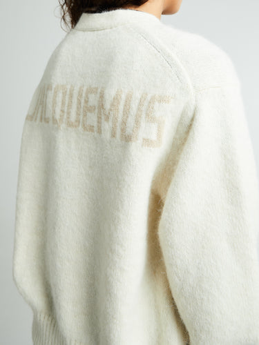 Jacquemus - Le Cardigan Jacquemus in Light Beige