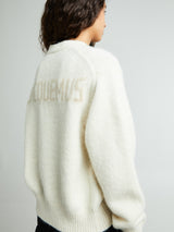 Jacquemus - Le Cardigan Jacquemus in Light Beige