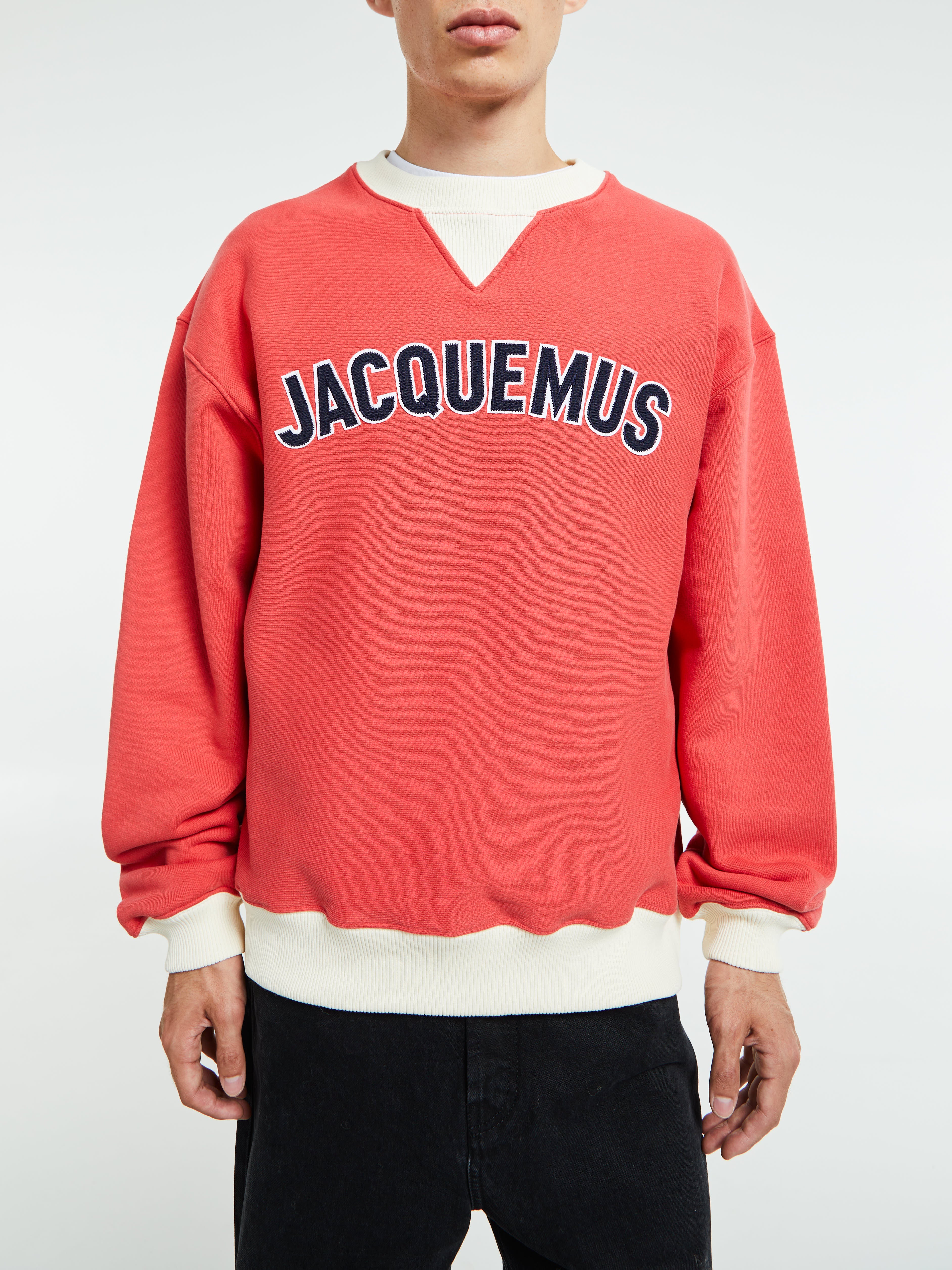 Jacquemus - Le Sweatshirt Baseball in Multi-Red