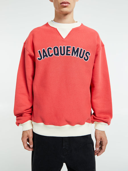 【送料&関税込】Jacquemus Le Mini Tshirt Baseball JACQUEMUS T-shirt LE MINI TSHIRT BASEBALL in white/ red