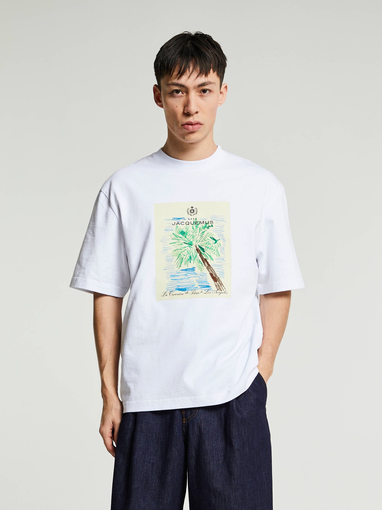 Jacquemus - Le T-Shirt Marino in Arty Hotel White