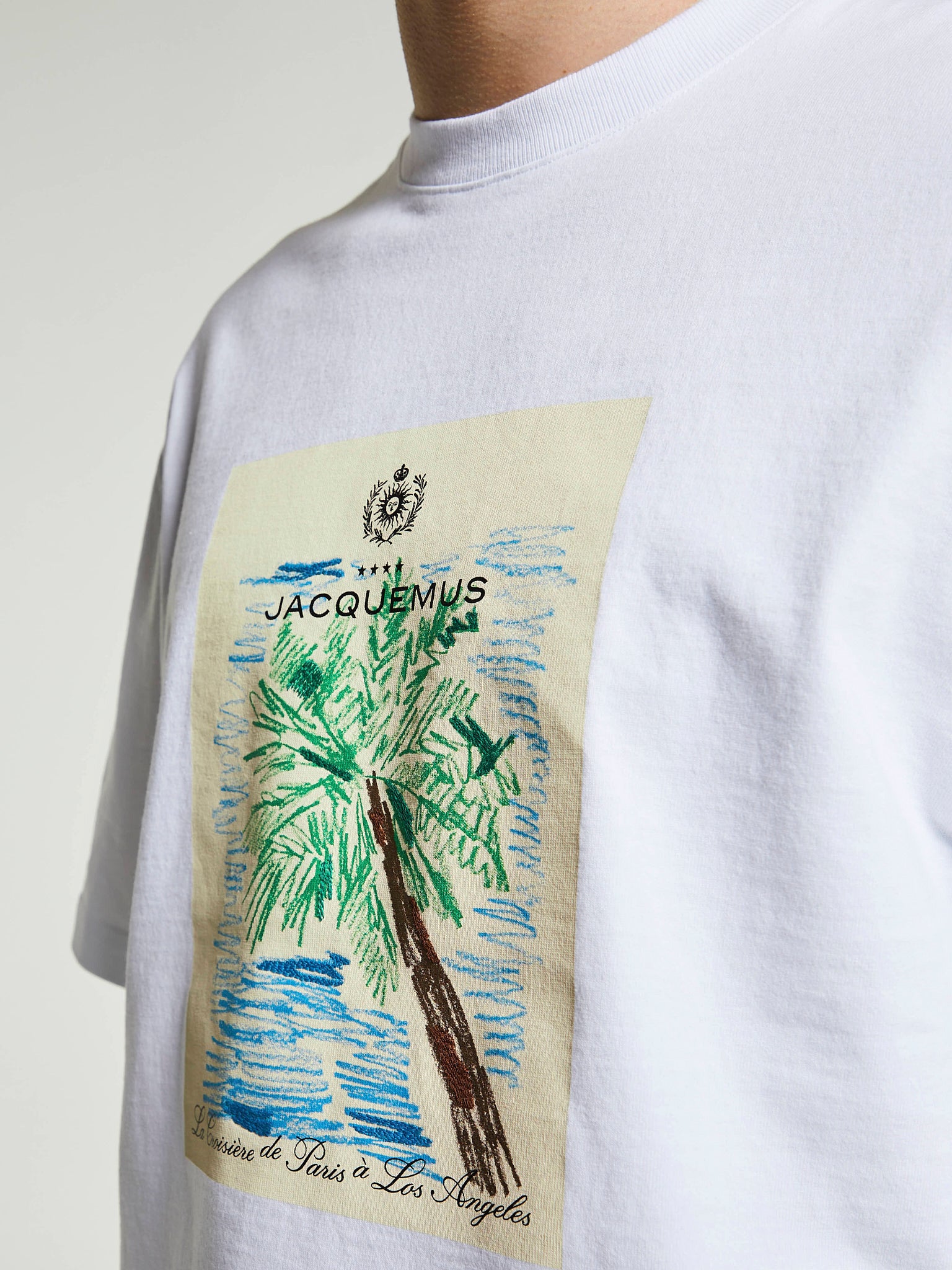 Jacquemus - Le T-Shirt Marino in Arty Hotel White