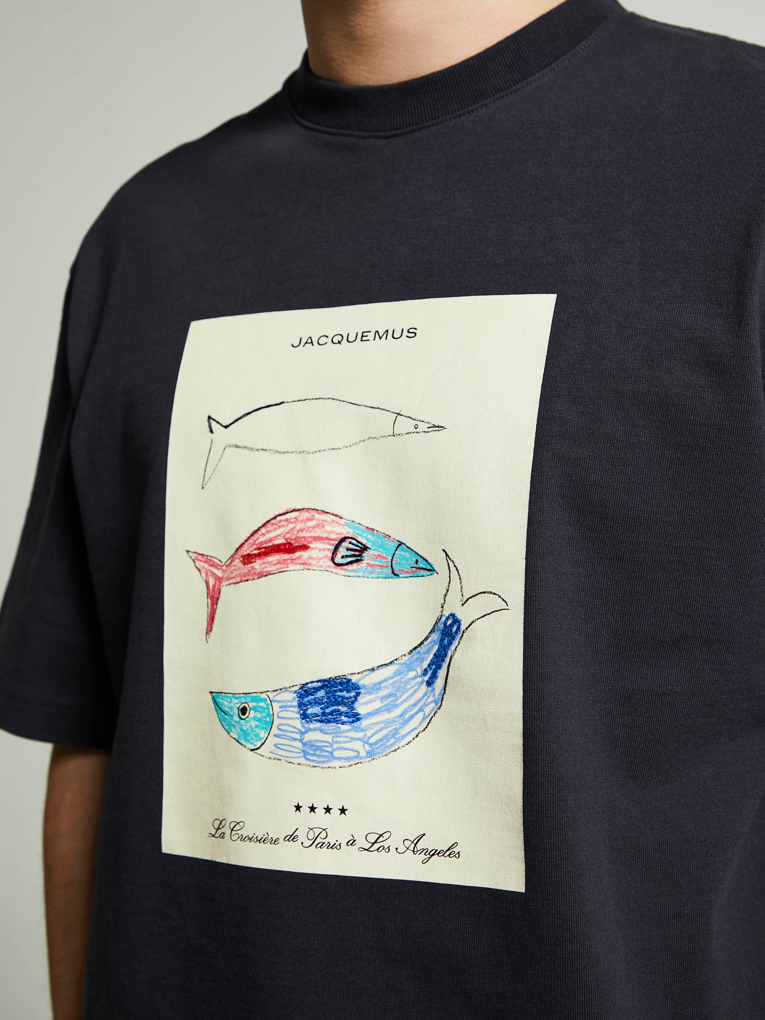 Jacquemus - Le T-Shirt Marino in Arty Hotel Navy