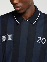 Jacquemus - Le Polo Liga Shirt in Dark Navy