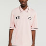 Jacquemus - Le Polo Liga Shirt in Light Pink