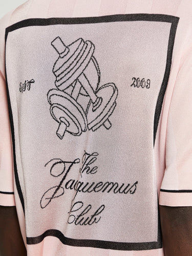 Jacquemus - Le Polo Liga Shirt in Light Pink