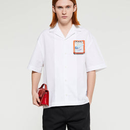 Jacquemus - La Chemise Jean Shirt in Boite Sardines Orange