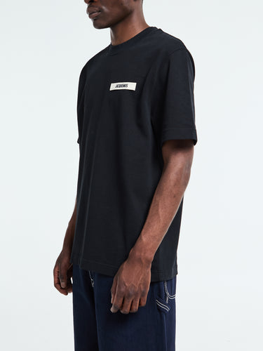 Jacquemus - Le Gros Grain T-Shirt in Black