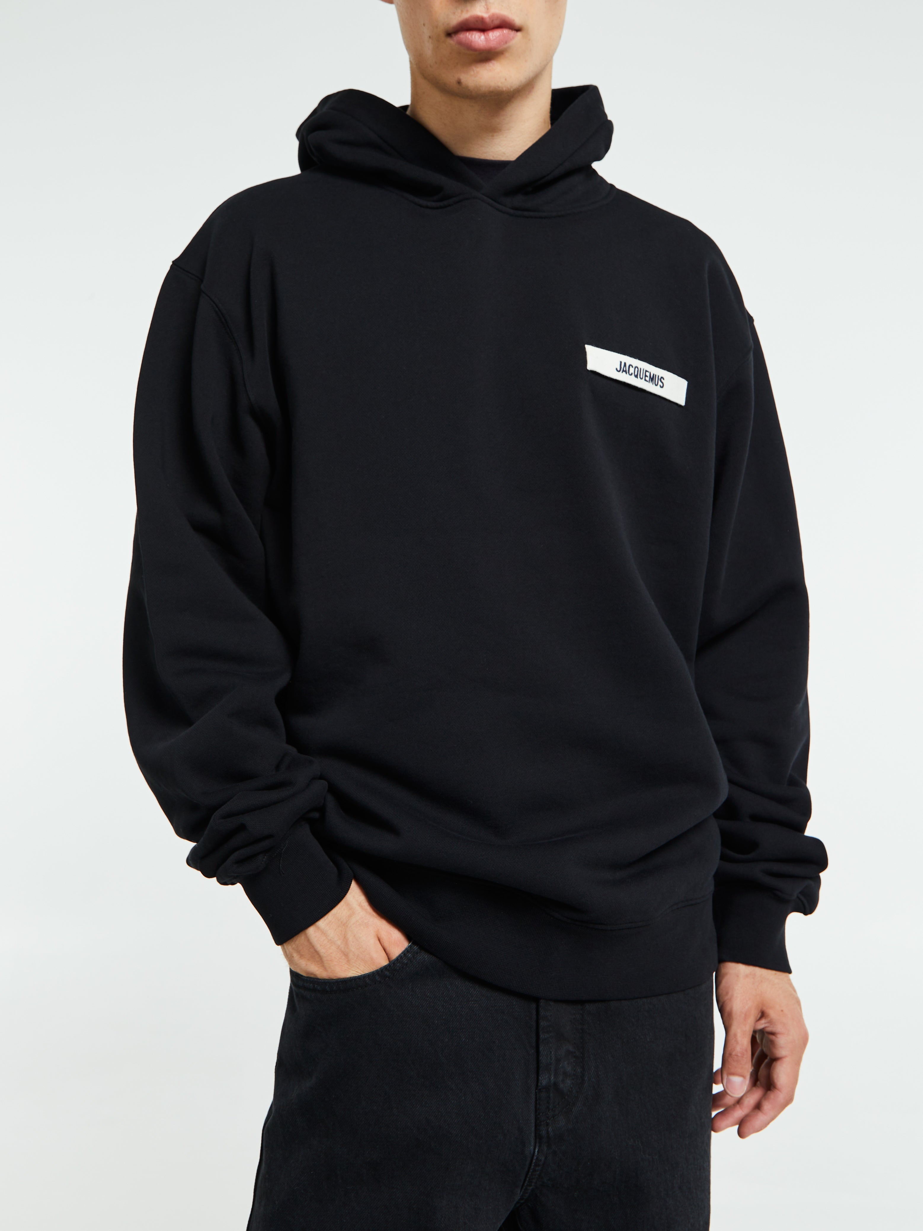 Jacquemus - Le Hoodie Gros Grain in Black